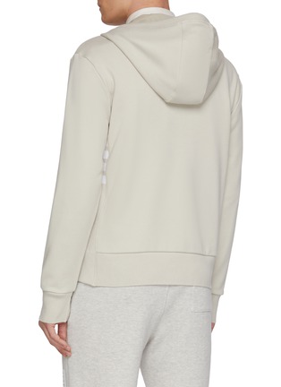 背面 - 点击放大 - THOM BROWNE - 四条纹拉链开衫