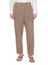 首图 - 点击放大 - BRUNELLO CUCINELLI - Garment Dyed Cotton Linen Suiting Pants