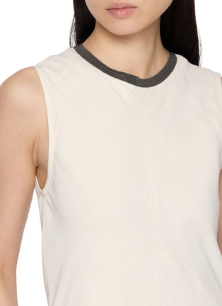  - BRUNELLO CUCINELLI - 镶珠饰连衣裙