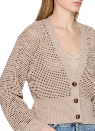  - BRUNELLO CUCINELLI - V-Neck Cotton Knit Cardigan