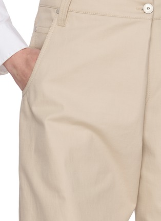  - BRUNELLO CUCINELLI - 搭叠腰阔腿长裤