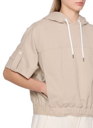  - BRUNELLO CUCINELLI - 抓绒连帽上衣