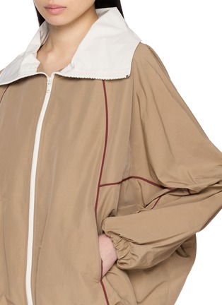  - BRUNELLO CUCINELLI - 饰边拉链夹克
