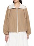 BRUNELLO CUCINELLI 饰边拉链夹克