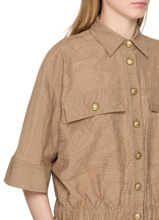  - BRUNELLO CUCINELLI - Elastic Waistband Cotton Shirt