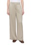 首图 - 点击放大 - BRUNELLO CUCINELLI - Elastic Waistband Silk Wide Leg Pants