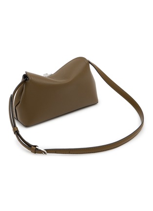 细节 - 点击放大 - TOTEME - T-lock Grained-leather Clutch Bag