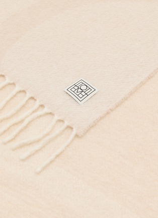 细节 - 点击放大 - TOTEME - 混羊驼毛围巾