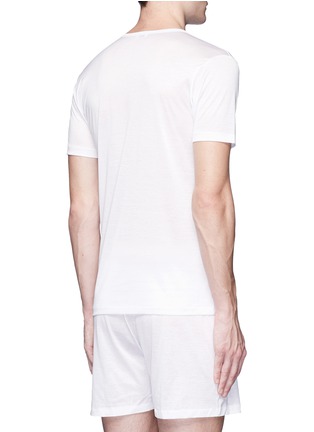 背面 - 点击放大 - ZIMMERLI - 252ROYAL CLASSIC纯棉圆领T恤