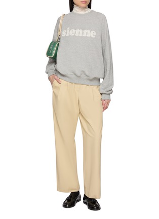 模特儿示范图 - 点击放大 - SIENNE - Sienne Lace Sweatshirt