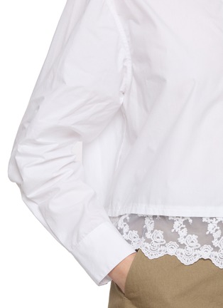  - SIENNE - Atelier Lace Hem Shirt