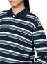  - SIENNE - Olsen Long Sleeve Striped Polo Top