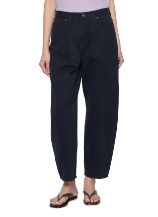 首图 - 点击放大 - SIENNE - Curved Leg Garment Dyed Pants