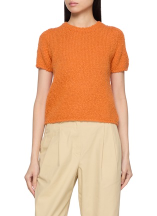 首图 - 点击放大 - SIENNE - Philosophy Short Sleeve Knit Top