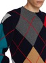  - JW ANDERSON - X Pringle Argyle Wool Sweater