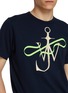  - JW ANDERSON - Ribbon Anchor Cotton T-shirt