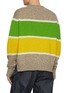 背面 - 点击放大 - JW ANDERSON - Crewneck Striped Wool Knit Sweater