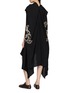 背面 - 点击放大 - DRIES VAN NOTEN - Ducya Embroidered Cape Dress