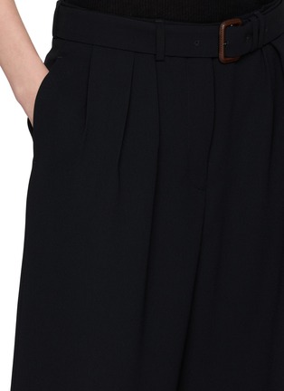  - DRIES VAN NOTEN - 腰带饰褶裥长裤
