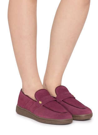 模特儿示范图 - 点击放大 - ADIDAS - Handball Spezial Loafer Unisex Sneakers
