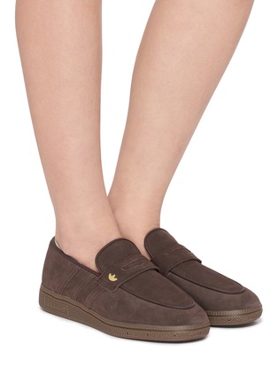 模特儿示范图 - 点击放大 - ADIDAS - Handball Spezial Loafer Unisex Sneakers