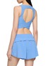 背面 - 点击放大 - BEYOND YOGA - Spacedye Wrap-Back Cropped Knit Tank
