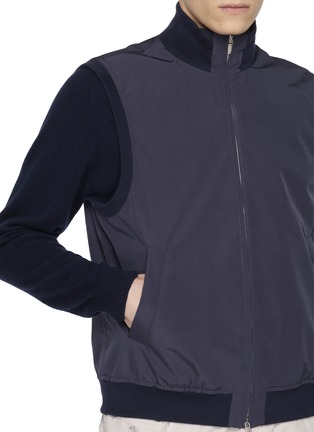  - BRUNELLO CUCINELLI - 立领拉链马甲