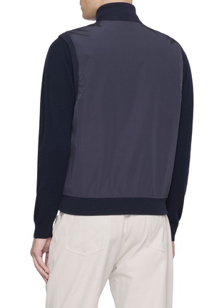 背面 - 点击放大 - BRUNELLO CUCINELLI - 立领拉链马甲