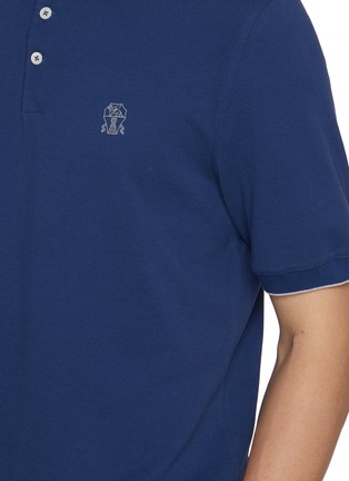  - BRUNELLO CUCINELLI - Logo 刺绣 Polo 衫