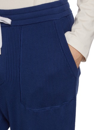  - BRUNELLO CUCINELLI - 脚口拉链针织长裤