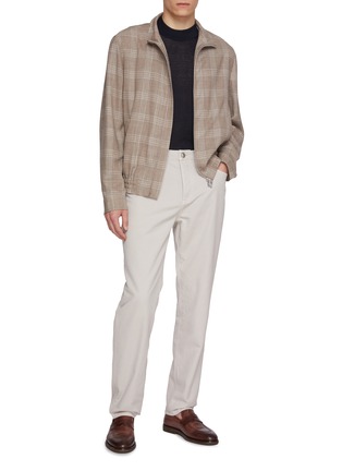 模特儿示范图 - 点击放大 - BRUNELLO CUCINELLI - 短袖针织衫