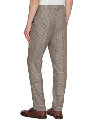 背面 - 点击放大 - BRUNELLO CUCINELLI - Single Pleat Glen Check Pants