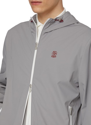 - BRUNELLO CUCINELLI - 拉链防风夹克