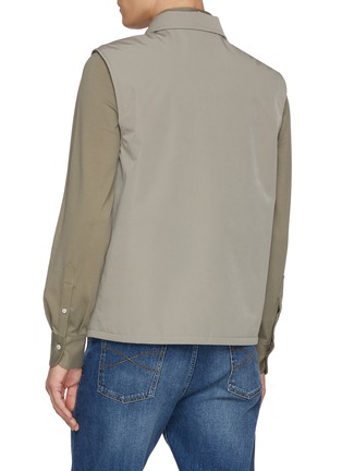 背面 - 点击放大 - BRUNELLO CUCINELLI - 翻领按扣马甲