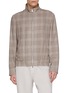 首图 - 点击放大 - BRUNELLO CUCINELLI - Zip Up Wool Silk Linen Jacket