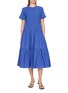 首图 - 点击放大 - MERLETTE - Cotton Tiered Dress