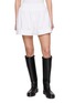 首图 - 点击放大 - MERLETTE - Elastic Waistband Eyelet Cotton Shorts