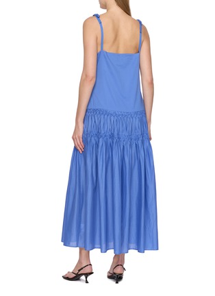 背面 - 点击放大 - MERLETTE - Hand Smocked Cotton Tiered Dress