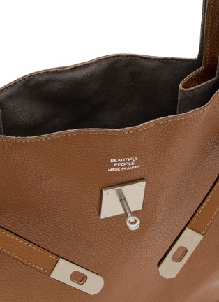 细节 - 点击放大 - BEAUTIFUL PEOPLE - 大号 MARKET 皮革手提袋