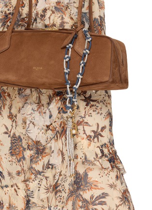 正面 -点击放大 - ROSANTICA - Denim Bracelet Crystal Phone Strap