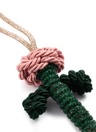 细节 - 点击放大 - ROSANTICA - Rosa Crystal Bag Charm