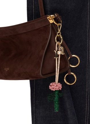 正面 -点击放大 - ROSANTICA - Rosa Crystal Bag Charm