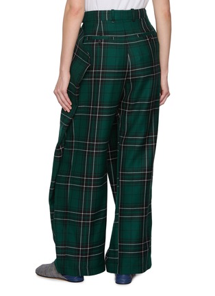 背面 - 点击放大 - JW ANDERSON - Plaid Fold Over Pants