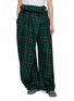 首图 - 点击放大 - JW ANDERSON - Plaid Fold Over Pants