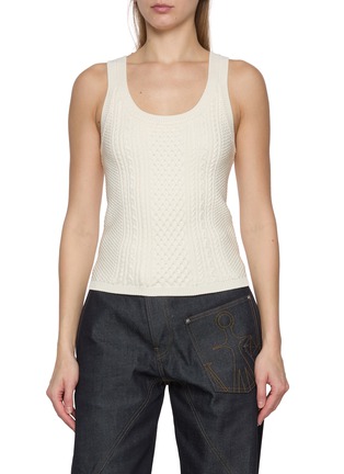 首图 - 点击放大 - JW ANDERSON - Cable Knit Tank Top