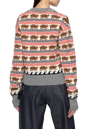 背面 - 点击放大 - JW ANDERSON - Pig Fair Isle Sweater