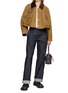 模特儿示范图 - 点击放大 - JW ANDERSON - Barn Cropped Cotton Jacket
