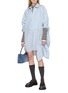 模特儿示范图 - 点击放大 - JW ANDERSON - Side Knot Shirt Dress