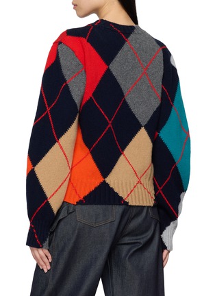 背面 - 点击放大 - JW ANDERSON - X Pringle Argyle Wool Knit Sweater