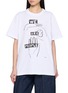 SACAI X GEOFF MCFETRIDGE 印花纯棉 T 恤